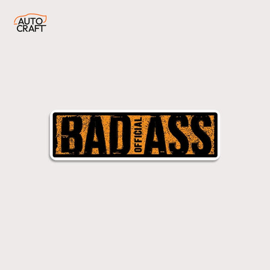 Bad ass official - Gel Sticker - Image 1