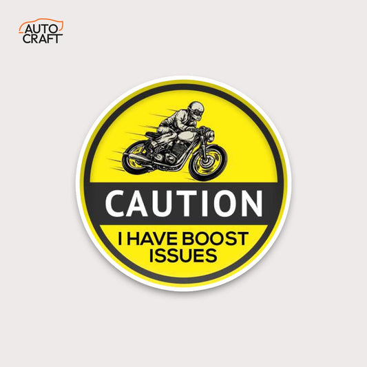 Caution - Gel Sticker - Image 1