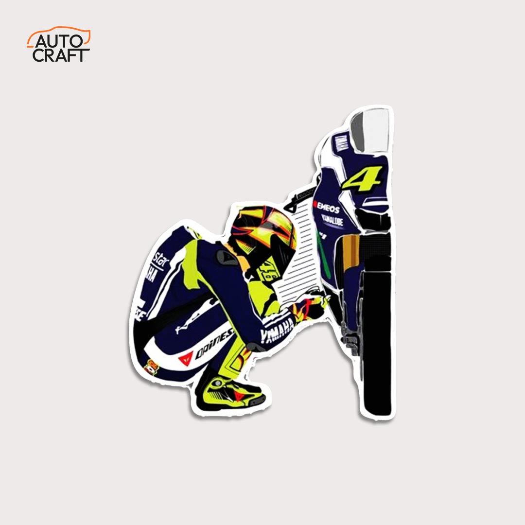 Sports Bike - Gel Sticker - Image 1