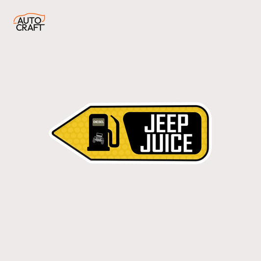 Jeep Juice - Gel Sticker - Image 1