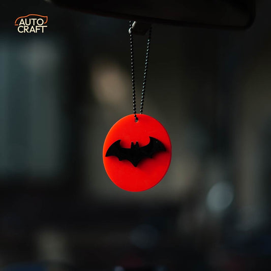 Batman Red Car Mirror Hanging - Image 1
