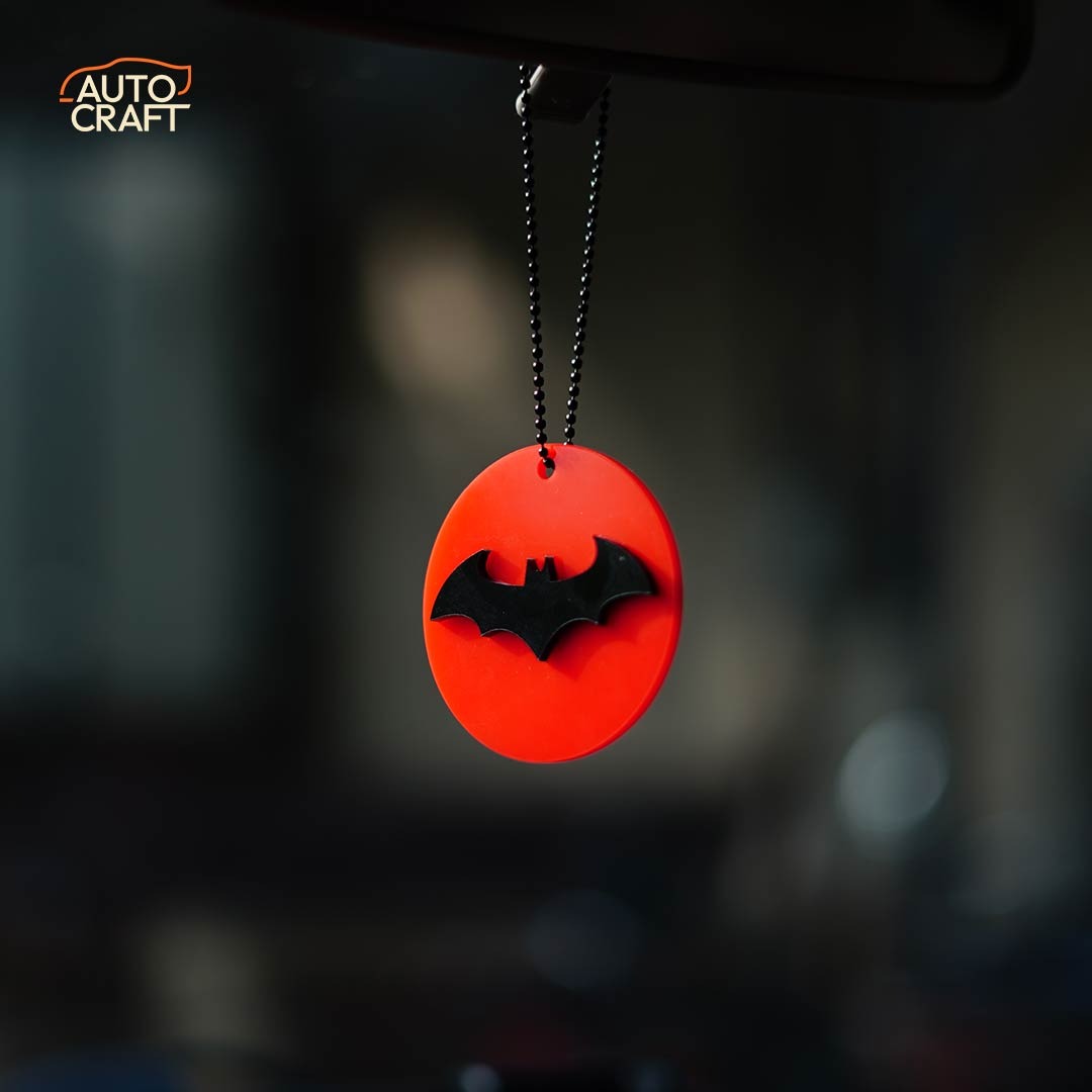 Batman Red Car Mirror Hanging - Image 2