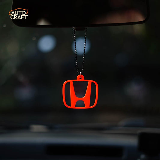 Honda Logo Red Car Mirror Hanging - Image 1