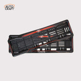 Car Number Plate Gel Frame - Toyota - Red Dash