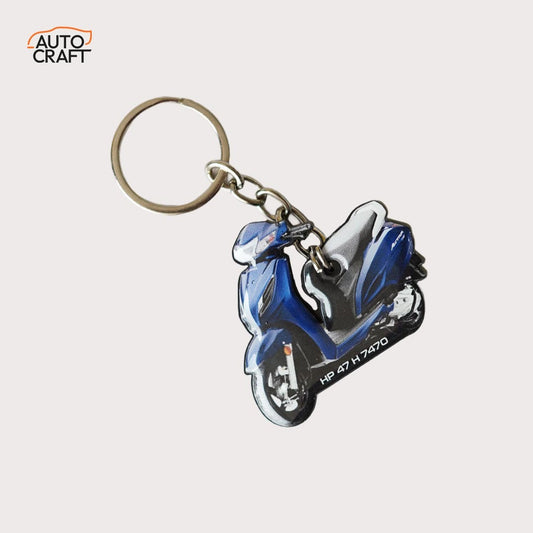 Bike Gel Keychains Activa - Image 1