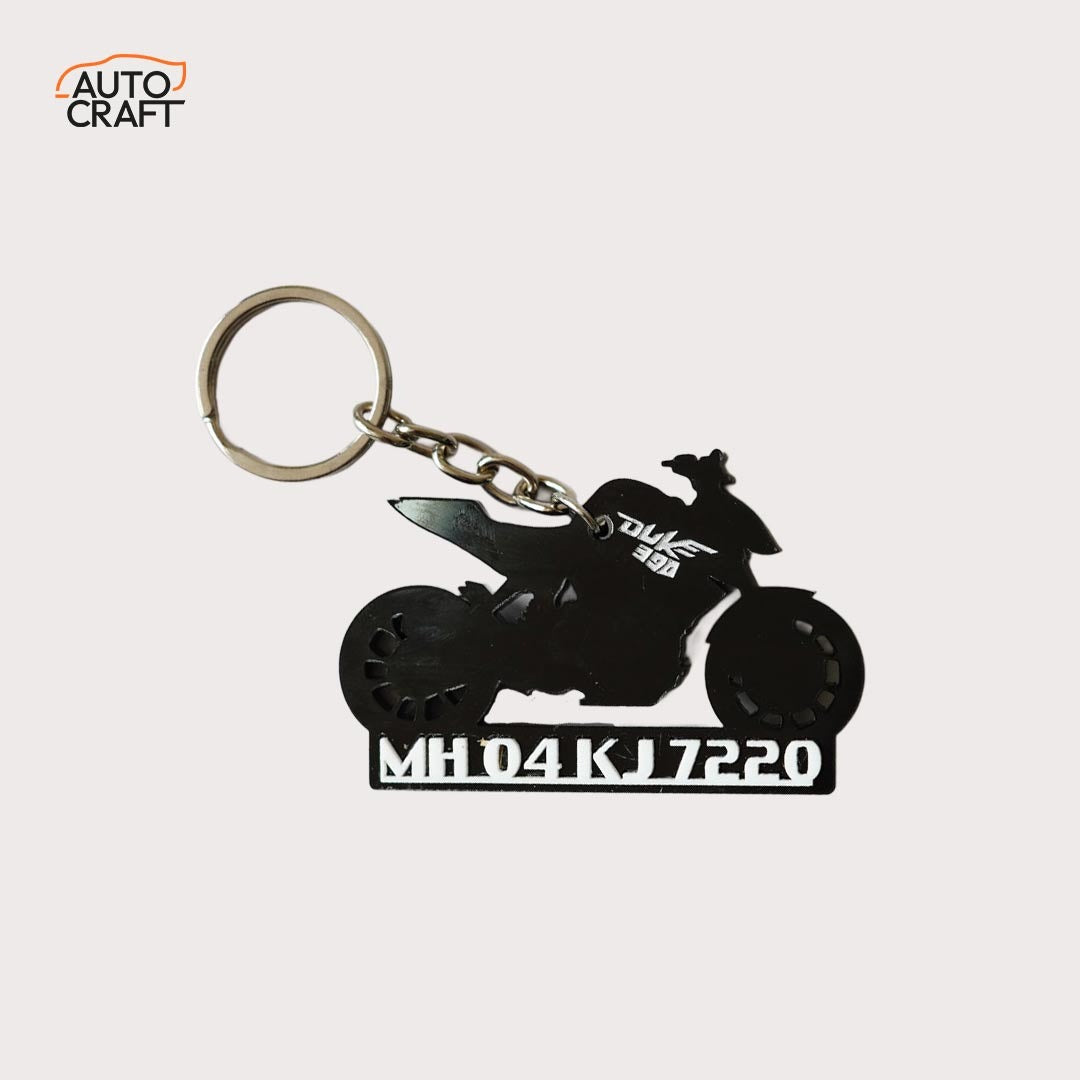 Bike Acrylic Keychain - Image 1
