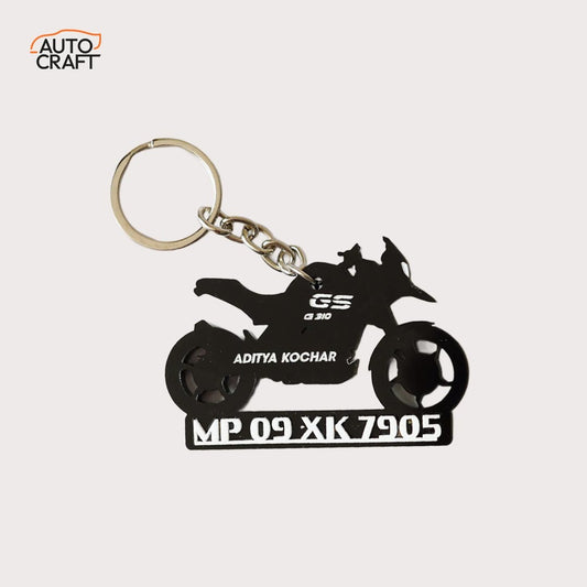 Bike Acrylic Keychain 3 - Image 1