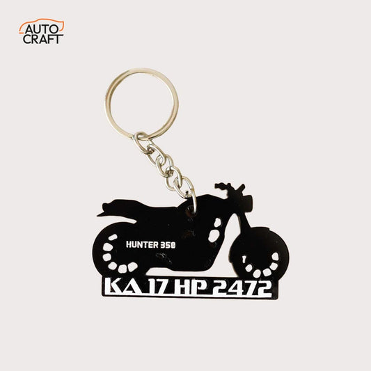 Bike Acrylic Keychain 2 - Image 1