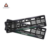 Car Number Plate Gel Frame - Hyundai - Green Line thumbnail