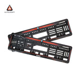 Car Number Plate Gel Frame - BMW - Red Dash