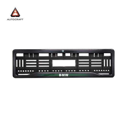 Car Number Plate Gel Frame - BMW - Green