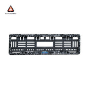 Car Number Plate Gel Frame - Ford - Forged Carbon thumbnail