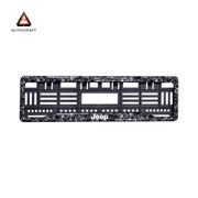 Car Number Plate Gel Frame - Jeep - Forged Carbon thumbnail