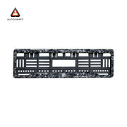 Car Number Plate Gel Frame - MG -Forged Carbon thumbnail