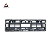 Car Number Plate Gel Frame - Suzuki - Forged Carbon thumbnail