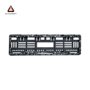 Car Number Plate Gel Frame - Volkswagen - Forged Carbon thumbnail