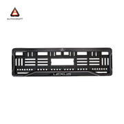 Car Number Plate Gel Frame - Lexus - Black Dash thumbnail