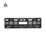Car Number Plate Gel Frame - Lexus - Black Plain thumbnail