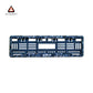 Car Number Plate Gel Frame - KIA - Forged Carbon