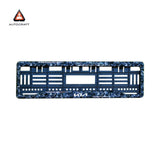 Car Number Plate Gel Frame - KIA - Forged Carbon