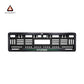 Car Number Plate Gel Frame - Hyundai - Green Line
