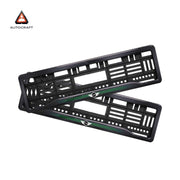 Car Number Plate Gel Frame - Mini Cooper - Green