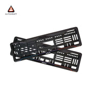 Car Number Plate Gel Frame - KIA - Blue and Red Line thumbnail
