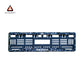Car Number Plate Gel Frame - Skoda - Forged Carbon