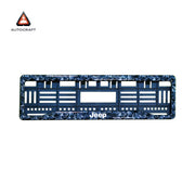 Car Number Plate Gel Frame - Jeep - Forged Carbon thumbnail
