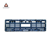 Car Number Plate Gel Frame - Suzuki - Forged Carbon thumbnail