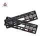 Car Number Plate Gel Frame - Skoda - Blue and Red Line