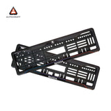 Car Number Plate Gel Frame - Skoda - Blue and Red Line