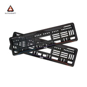 Car Number Plate Gel Frame - Jeep - Blue and Red Line thumbnail