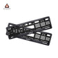 Car Number Plate Gel Frame - KIA - Black Dash