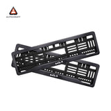 Car Number Plate Gel Frame - KIA - Black Dash