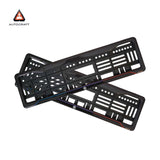 Car Number Plate Gel Frame - MG - Blue and Red Line