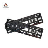 Car Number Plate Gel Frame - TATA - Blue and Red Line