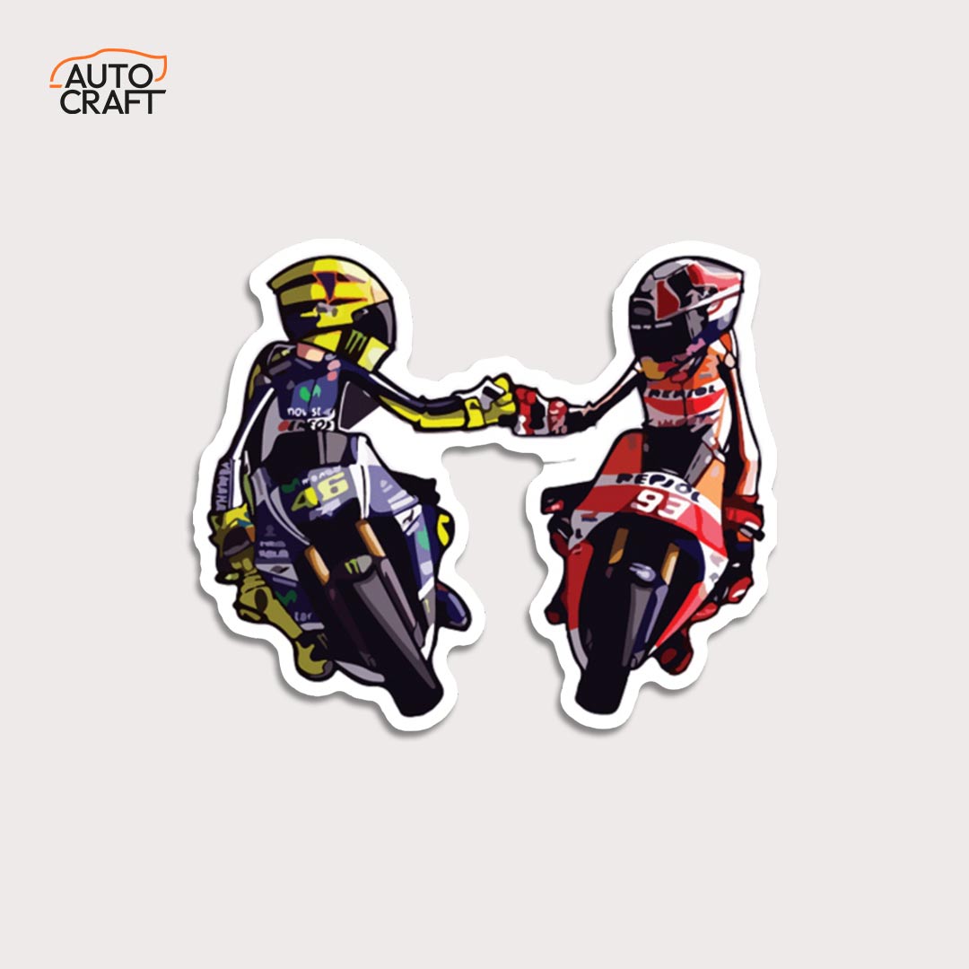 46 & 93 - Gel Sticker - Image 1
