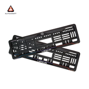 Car Number Plate Gel Frame - Lexus - Blue and Red thumbnail