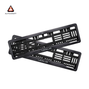 Car Number Plate Gel Frame - Lexus - Black Plain thumbnail