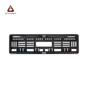 Car Number Plate Gel Frame - TATA - Blue and Red Line thumbnail