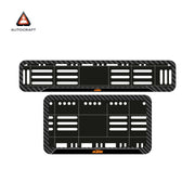 Bike Number Plate Gel Frame - KTM - Black Pattern