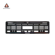 Car Number Plate Gel Frame - Honda - Blue and Red Line thumbnail