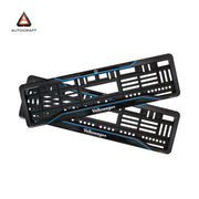 Car Number Plate Gel Frame - Volkswagen - Blue Line thumbnail