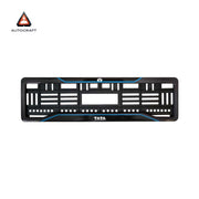 Car Number Plate Gel Frame - TATA - Blue Line