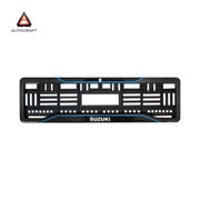 Car Number Plate Gel Frame - Suzuki - Blue Line thumbnail