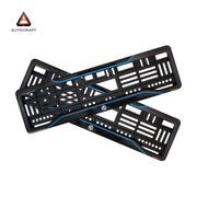 Car Number Plate Gel Frame - MG - Blue Line thumbnail