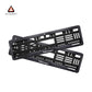 Car Number Plate Gel Frame - Volkswagen - Black Plain