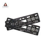 Car Number Plate Gel Frame - KIA - Black Plain
