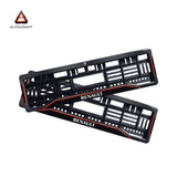 Car Number Plate Gel Frame - Renault -  Red Line